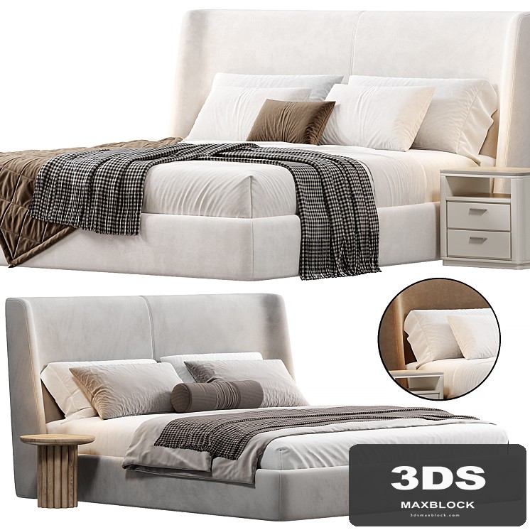 Echo Bed by Domkapa