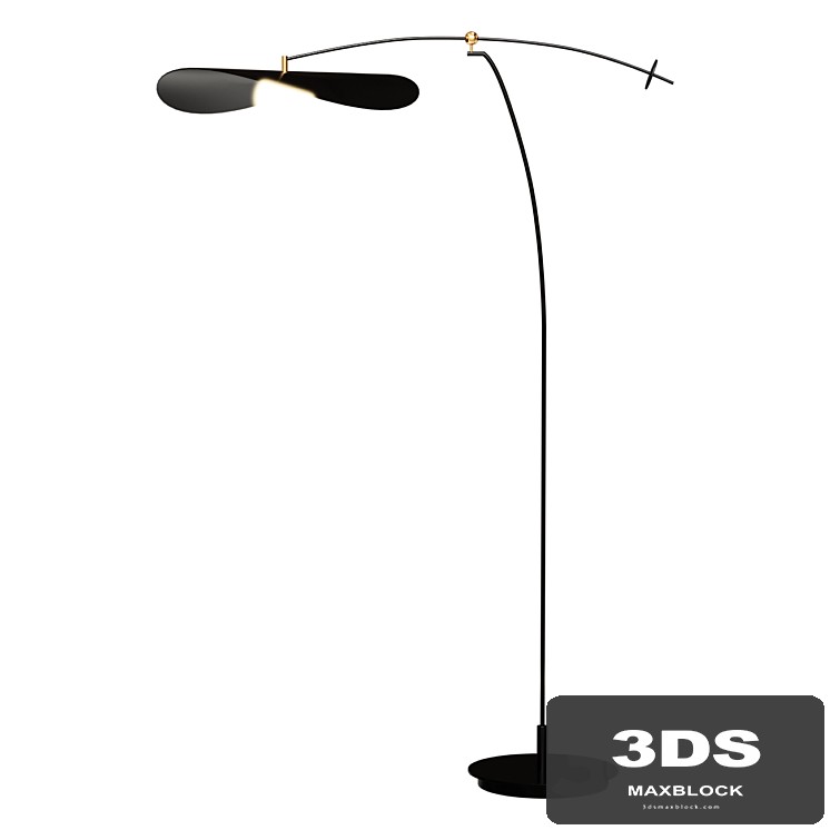 Floor lamp Designer floor lamp Myrna Mobile by L&G Studio
