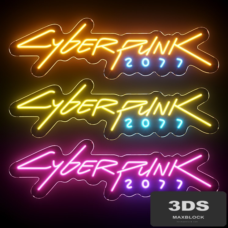 Cyberpunk 2077 Neon Sign