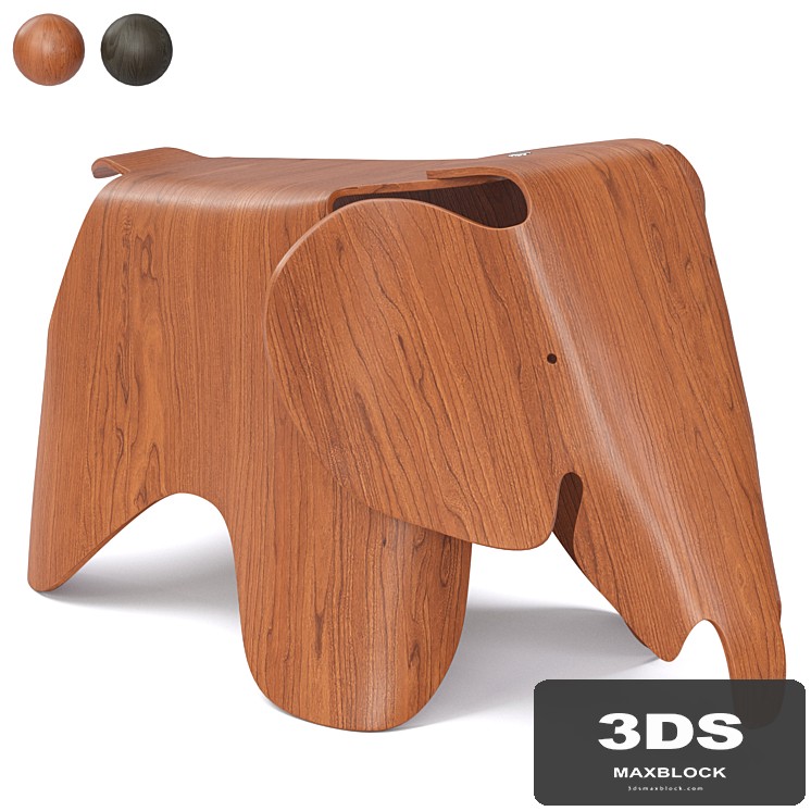 Childrens chair Eames Elephant Vitra