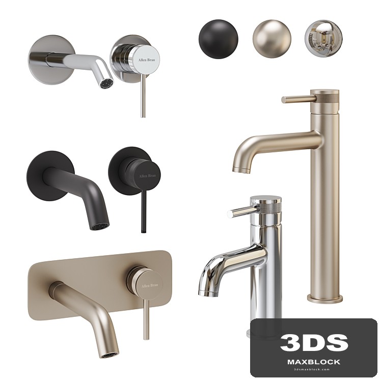 Allen Brau Priority Basin Faucet Set