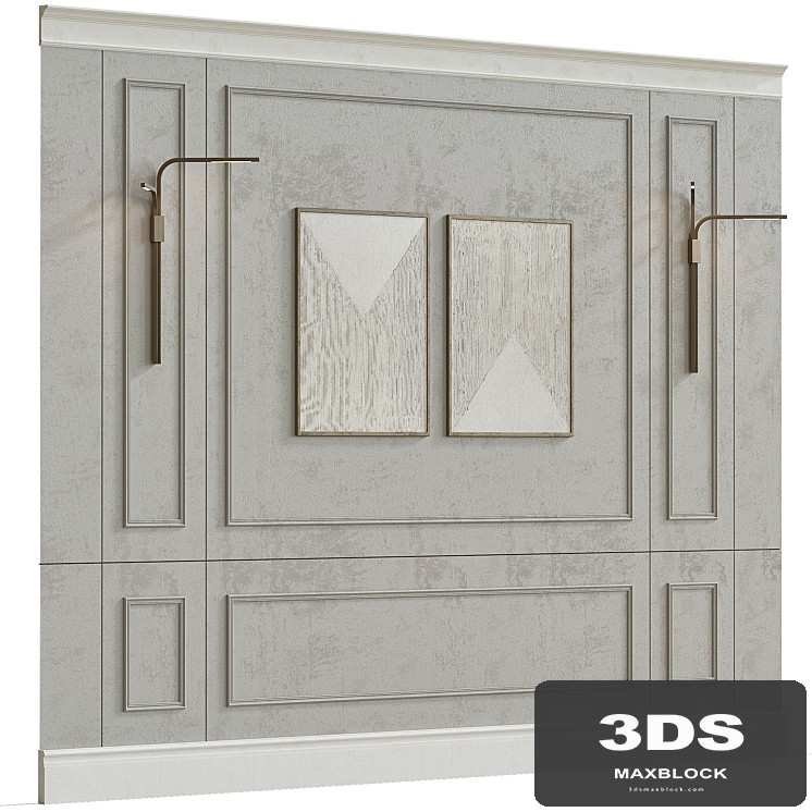 Decorative wall composition 34