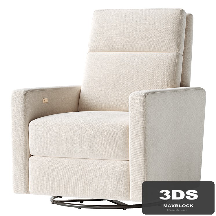 Rixby Natural Nursery Power Recliner