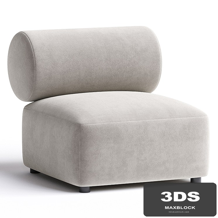 OFFO Fabric armchair By annud