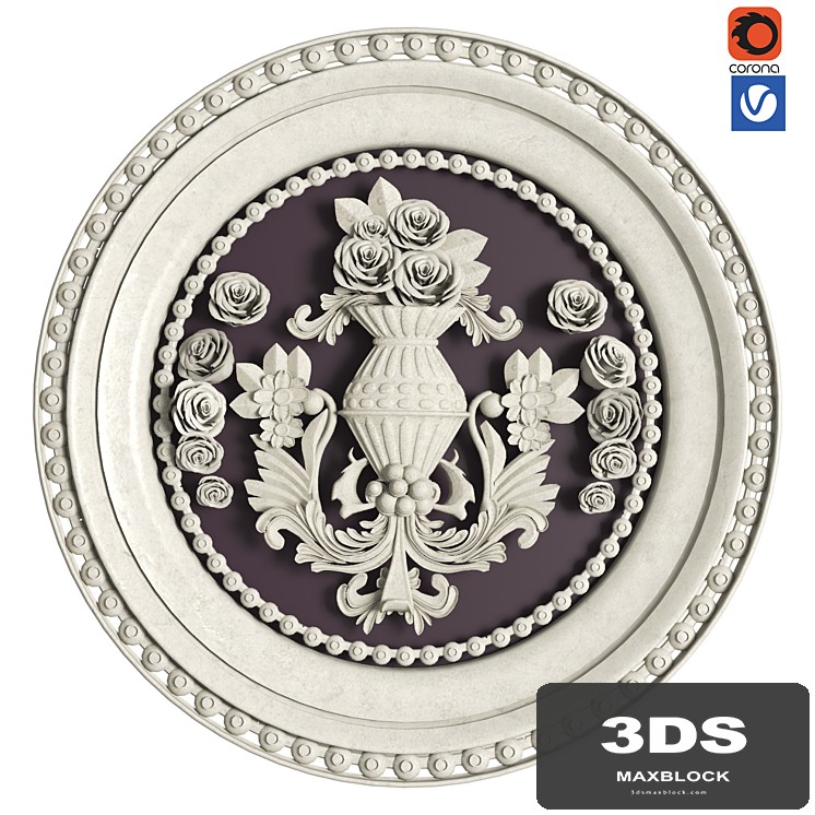 plaster flower