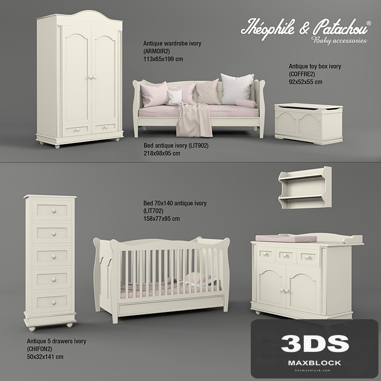Children's furniture Théophile & Patachou