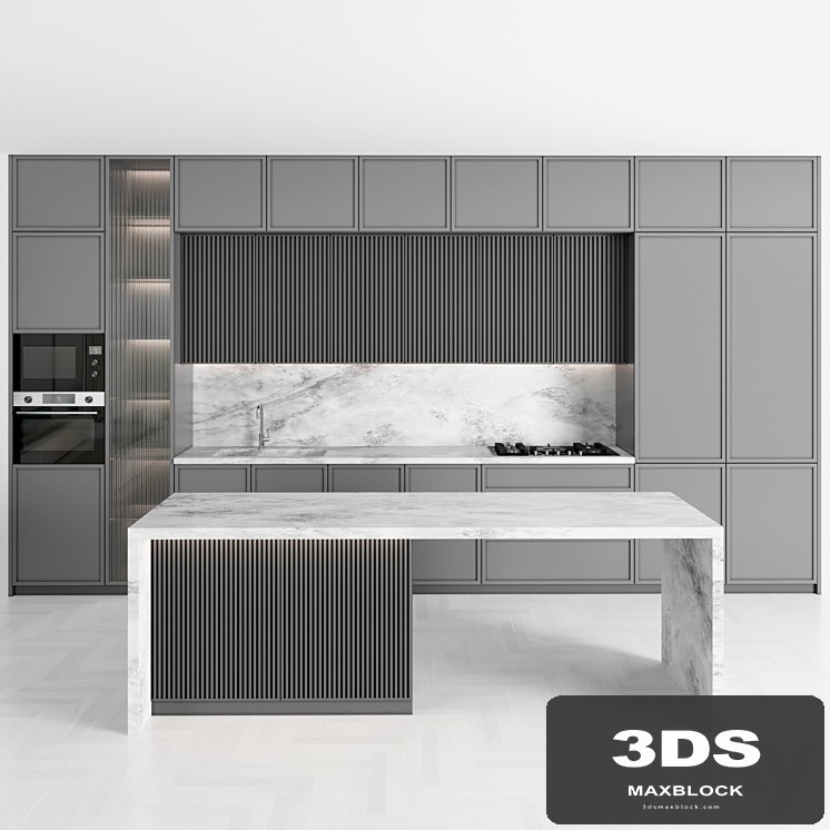 Modern kitchen with Island