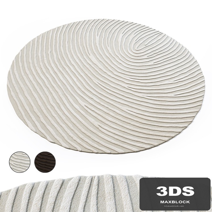 Contemporary Murano Swirl Carpet
