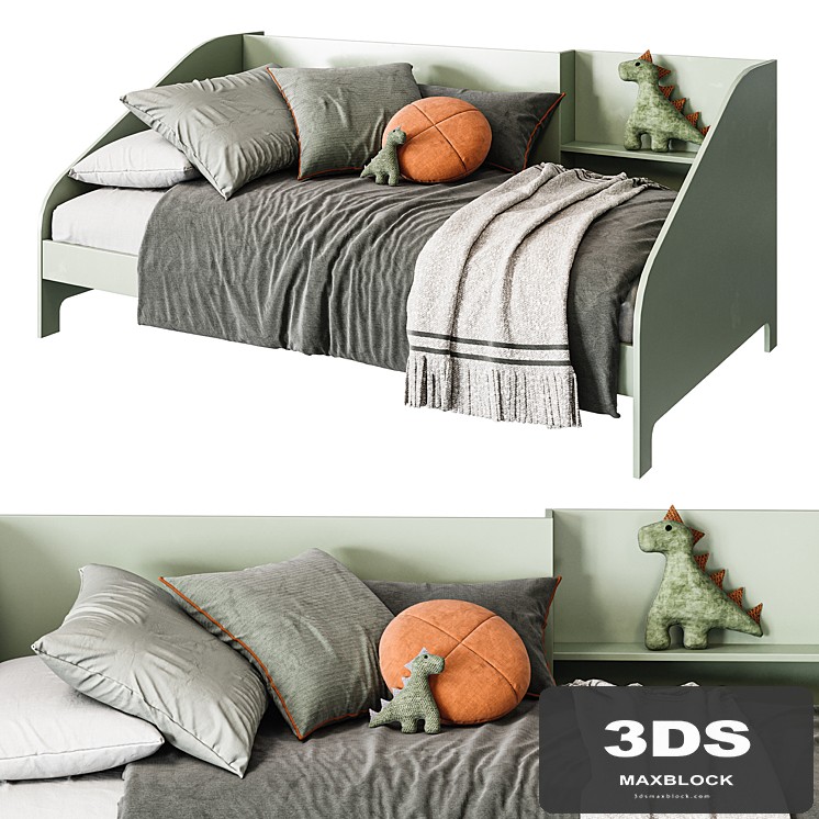 Bed with shelves Tagahe by LA REDOUTE INTERIEURS