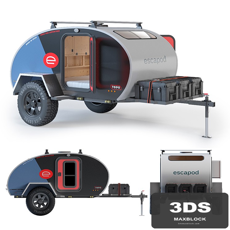Off Road Teardrop Trailers ESCAPOD
