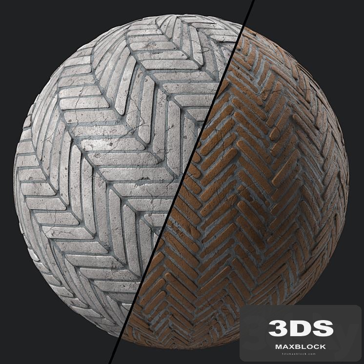 Bricks Materials 39- By Sbsar Pbr 4k Seamless
