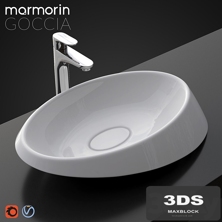Washbasin Marmorin Goccia