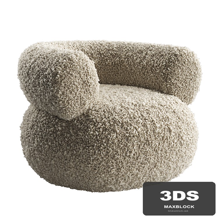 Armchair PUFFER by GOODCOLONY