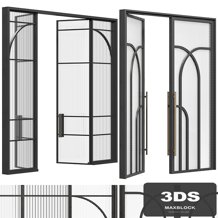 Door Collection 11-Interior - Glass Door