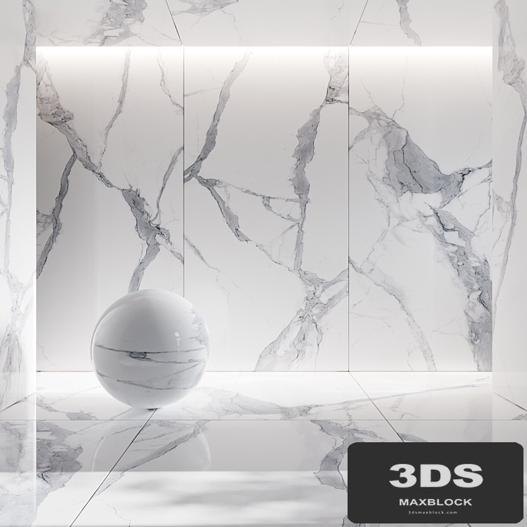 Porcelain tile Neodom Statuario Satin