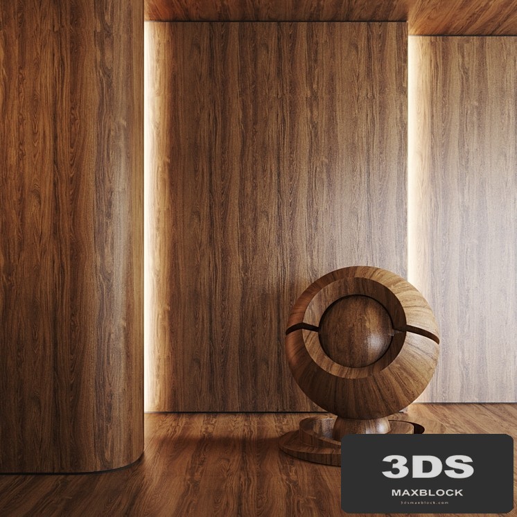 Material wood Egger Oak Charleston dark brown