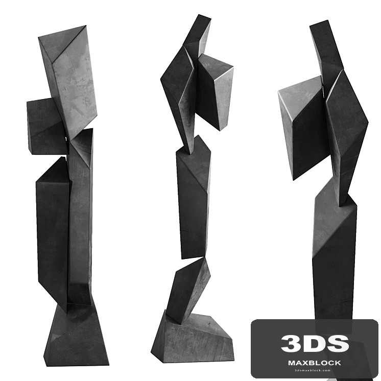 408 interior sculptures 15 minimalistic abstract modern angular artwork 01