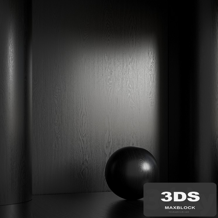 Wood material seamless 47 black