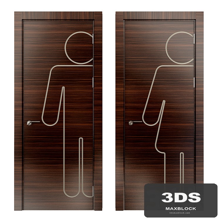 toilet door
