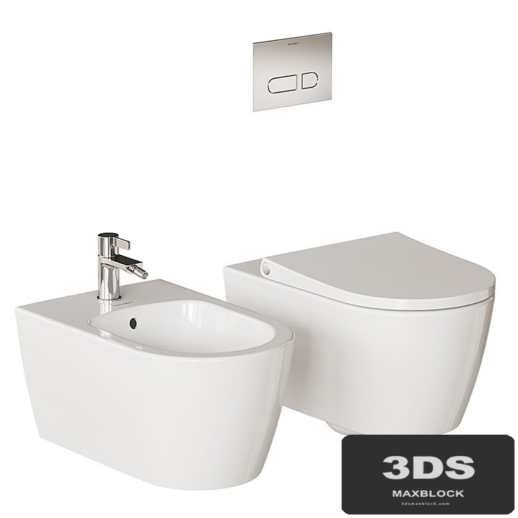 Duravit Bento Starck Box Wall-Hung WC