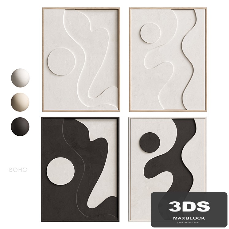 3DArt Relief Boho NG1