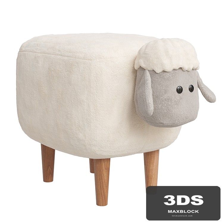 Pouffe Sweet Lamb Combi