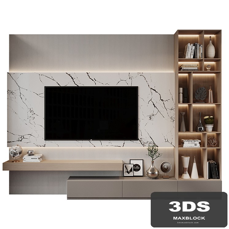 Plywood Tv Shelf KTV089