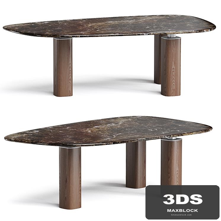JANE Marble table By Poltrona Frau