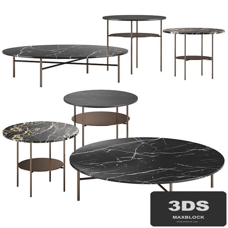 Lelong 23 Tables by Minotti