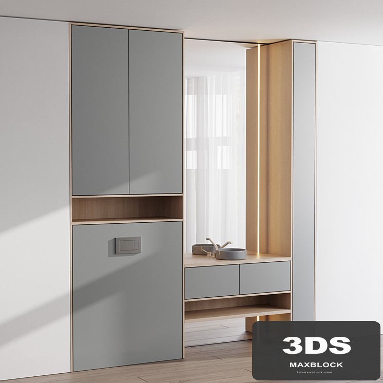 Bathroom furniture by Faucet Bathroom Mina set 68
