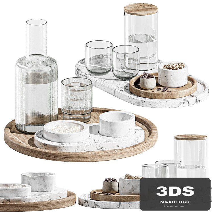 Dishes Tableware Set07
