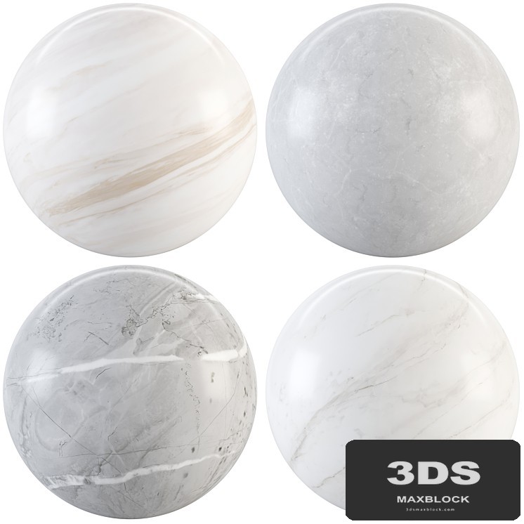 Collection Marble 103 (Gray Marble,Villoresi,Stellar,Salisbury)