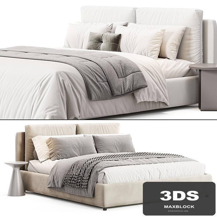 BAYPORT bed by Diotti