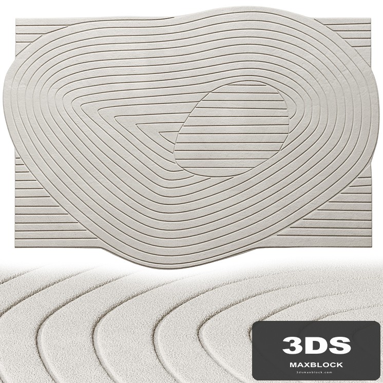 Nailed rug from Corner Design