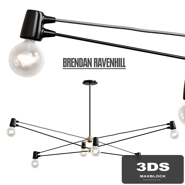 Brendan Ravenhill / Cord Chandelier