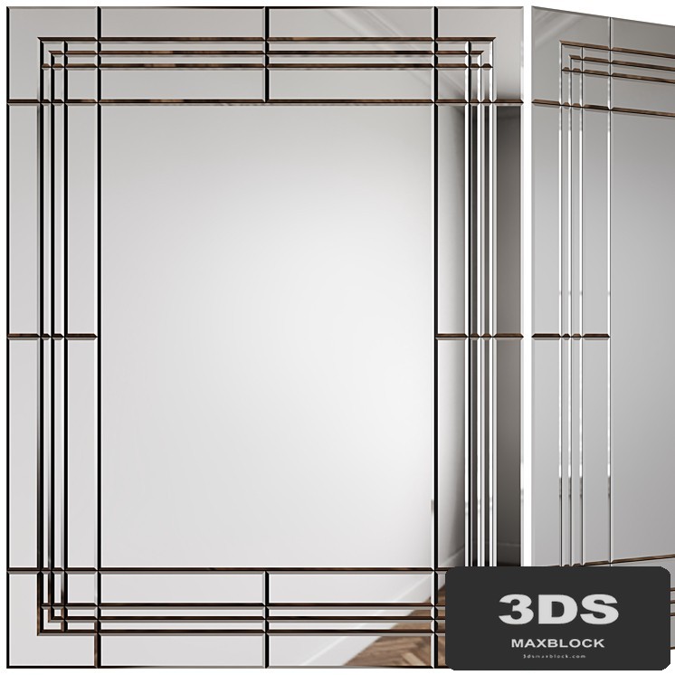 Mirror with bevels Mirror 01
