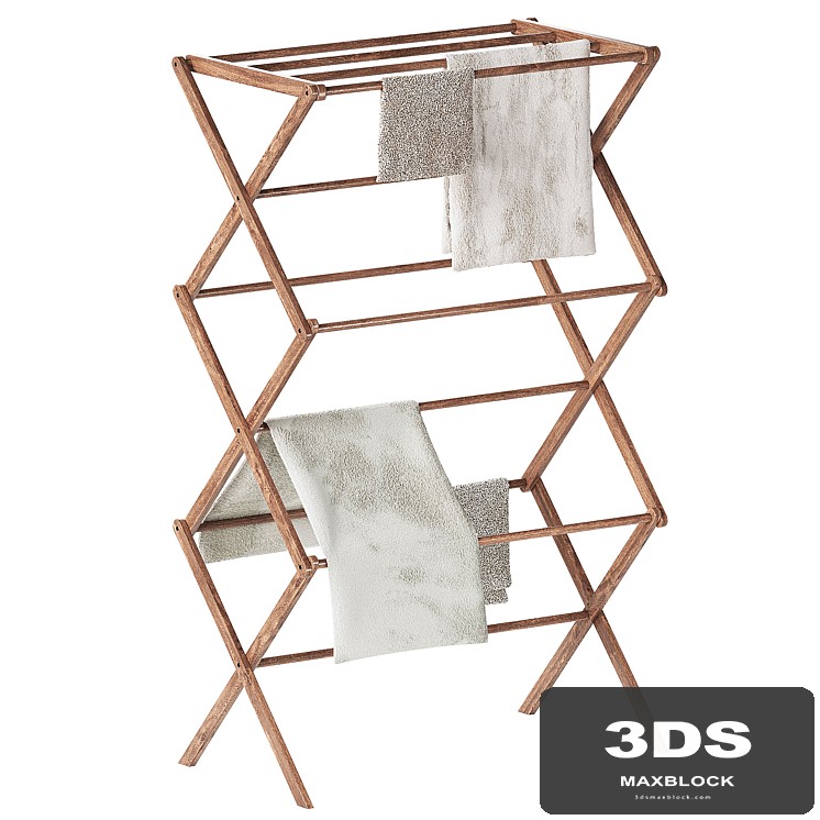 Folding drying rack Zara Home