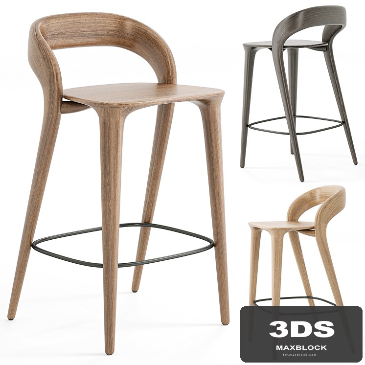Lugano Chair by Deephouse/Deephouse semi-bar chair Lugano