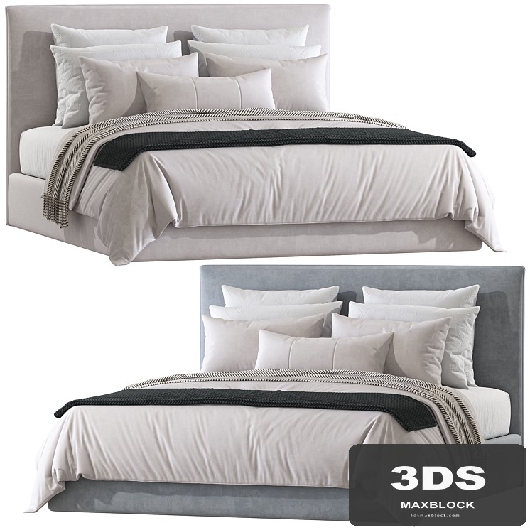 Double bed "Peyton Queen Bed" No. 182