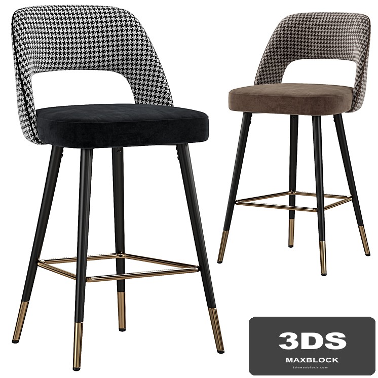 Ghedi Stool by Vicalhome Collection