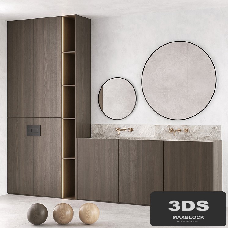 Bathroom furniture ROUND