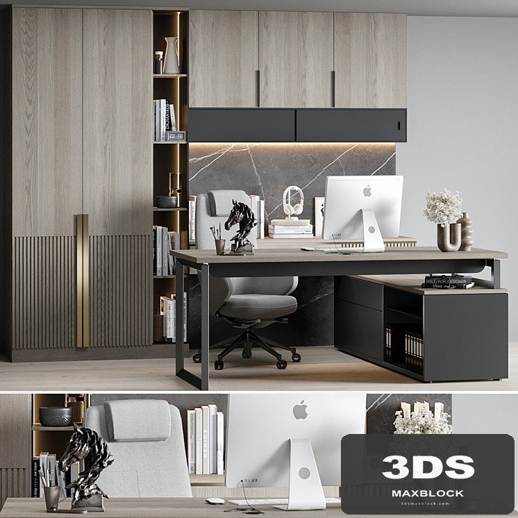 Boss Desk - Office Furniture 01