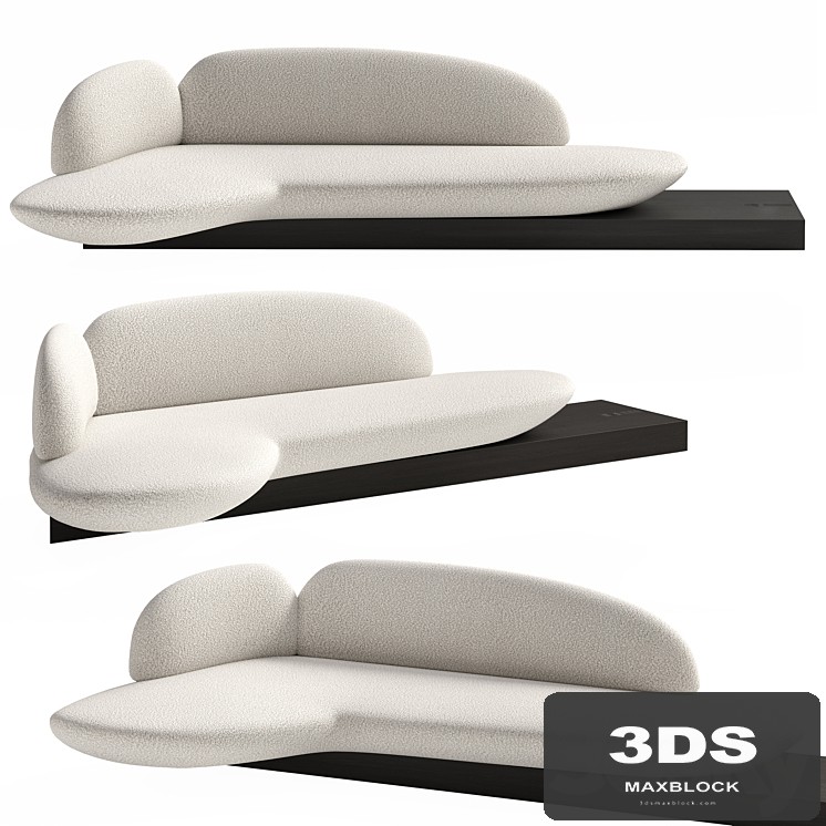 Origin large sofa by Jimmy Delatour