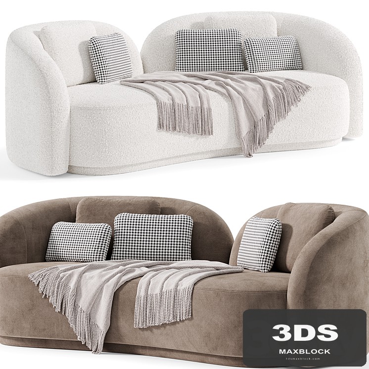 Moshi Canape Sofa by Bruno Moinard Editions