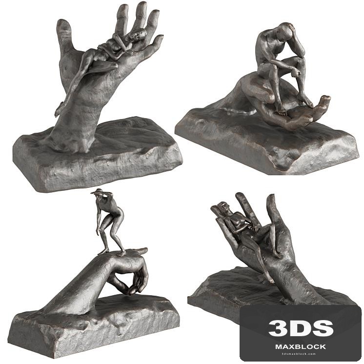 Human Sculptures 18 On Hands