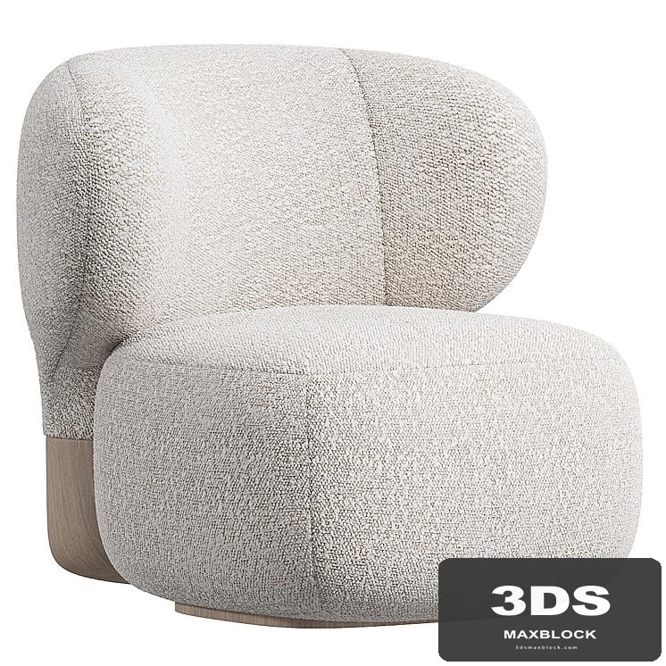 Asawa Lounge Chair by Secolo