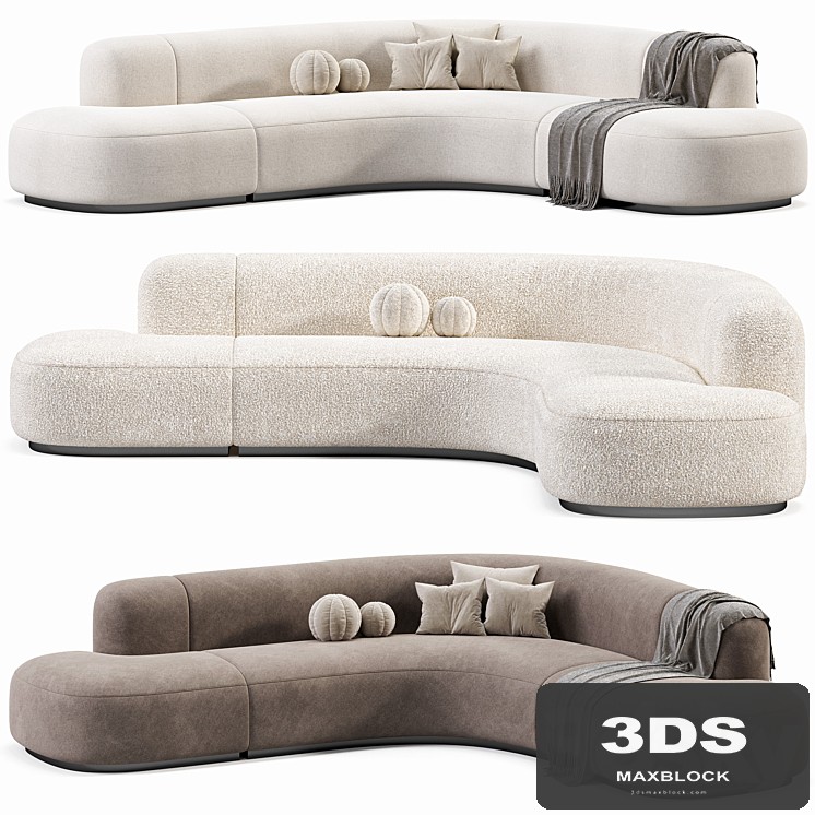 Eichholtz Sofa Bjorn Boucle Sand