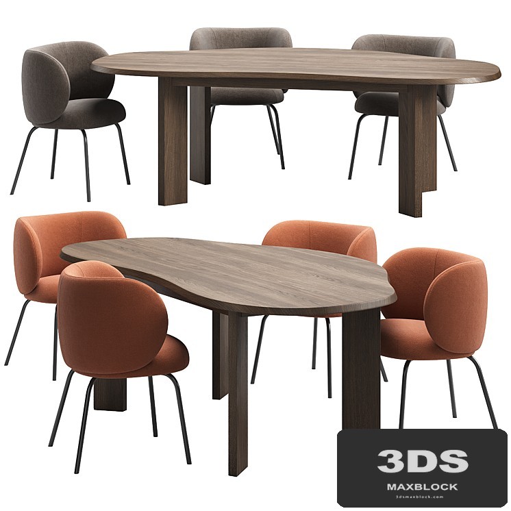 Rico Dining Set by Ferm Living