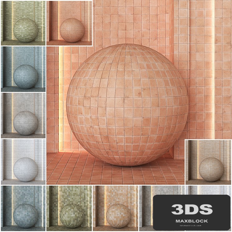 4k 12 color Equipe Raku ceramics material & texture Vol 1- ( Seamless , Pbr )
