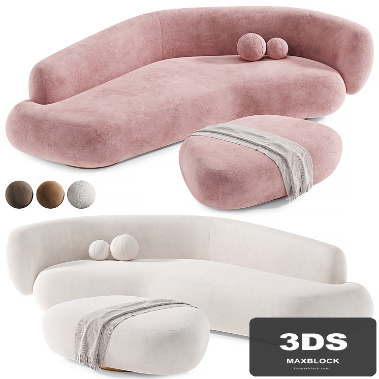OKHA REPOSE Sofa Modern By Kookudesign
